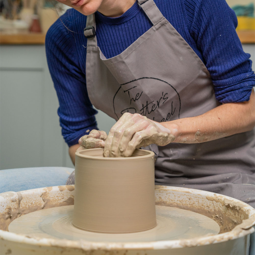 Pottery lessons at The Potter's Wheel