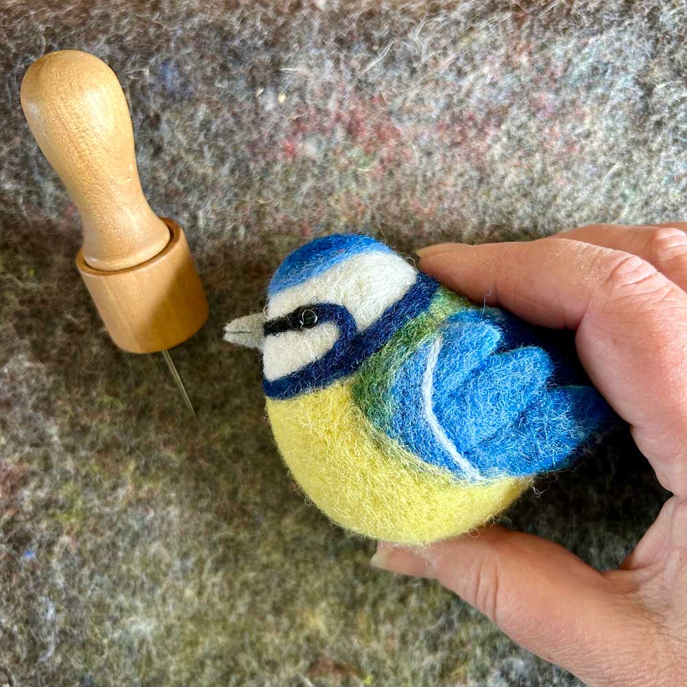 Nesting Blue Tit Needle Felting Workshop with Sarah