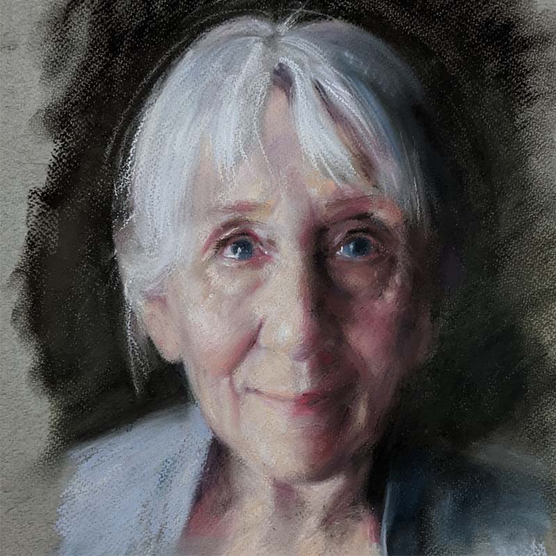Pastel portraits with Mandy Monkcom