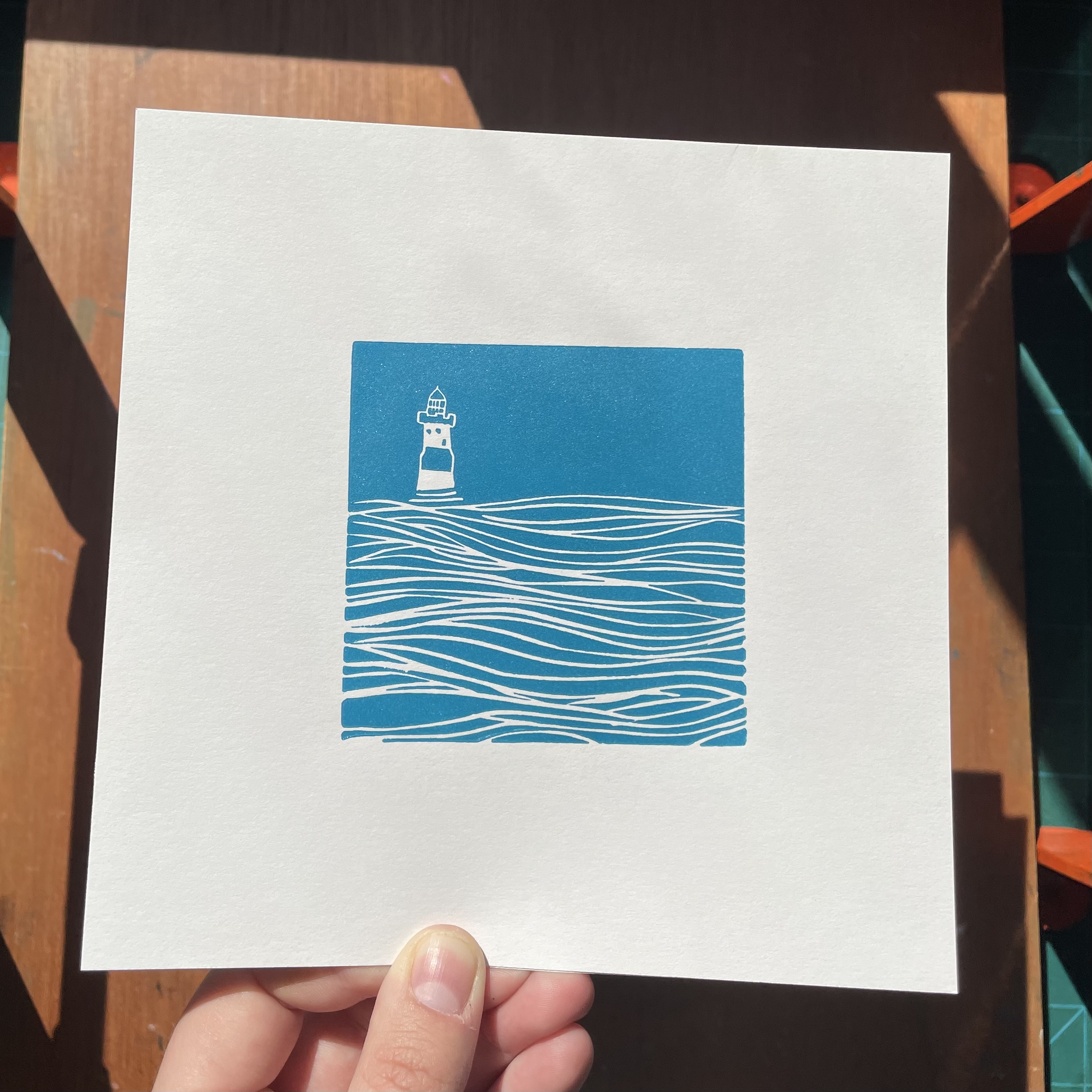 Lino Printing Workshop with Willow